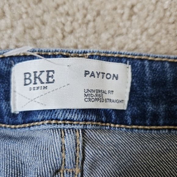 BKE Payton Cropped Straight Stretch Jean 34x28 - Picture 5 of 9